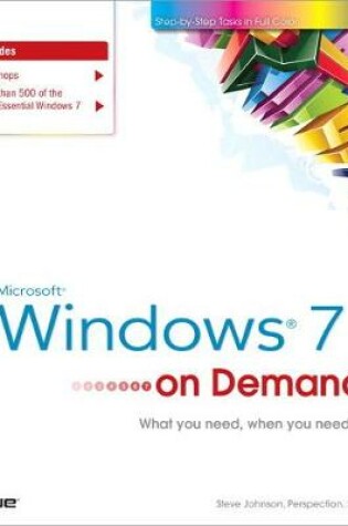 Cover of Microsoft Windows 7 On Demand