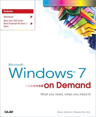 Book cover for Microsoft Windows 7 On Demand