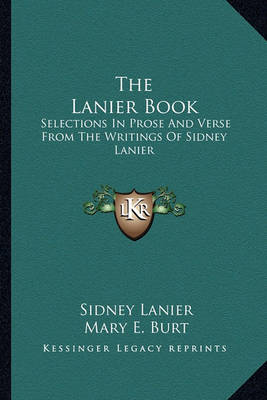 Book cover for The Lanier Book the Lanier Book