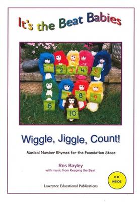 Book cover for It's the Beat Babies - Wiggle, Jiggle, Count