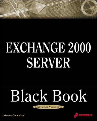 Book cover for Exchange Server 2000 Black Book