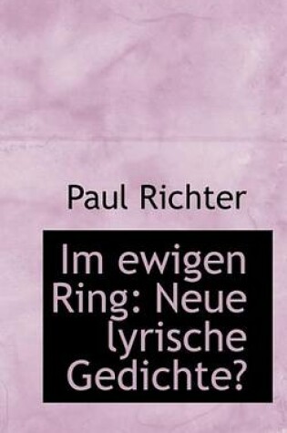 Cover of Im Ewigen Ring