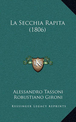 Book cover for La Secchia Rapita (1806)