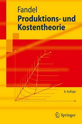 Cover of Produktions- und Kostentheorie