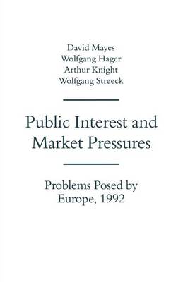 Book cover for Public Interest and Market Pressures