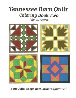 Book cover for Tennessee Barn Quilt Coloring Book Two