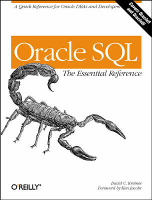 Book cover for Oracle SQL