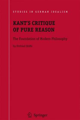 Cover of Kant's Critique of Pure Reason