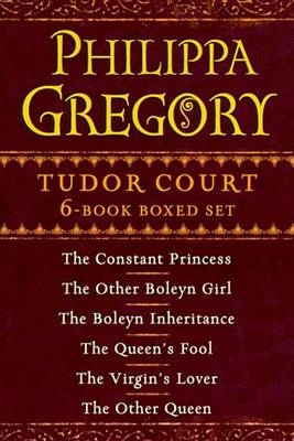 Book cover for Philippa Gregory's Tudor Court 6-Book Boxed Set