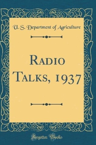 Cover of Radio Talks, 1937 (Classic Reprint)