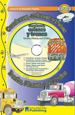 Book cover for Caminos, Aviones y Trenes / Trucks, Planes, And Trains