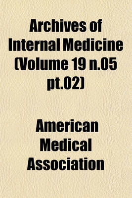 Book cover for Archives of Internal Medicine Volume 24