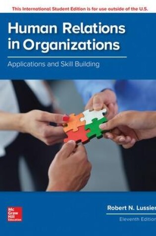 Cover of ISE Human Relations in Organizations: Applications and Skill Building