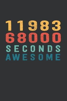 Book cover for 1 198 368 000 Seconds Awesome