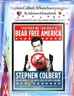 Book cover for Stephen Colbert, where have you gone?