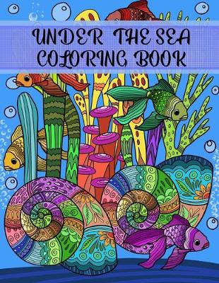 Book cover for Under the Sea Coloring Book