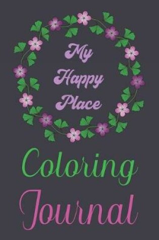 Cover of Adult Coloring and Journal book