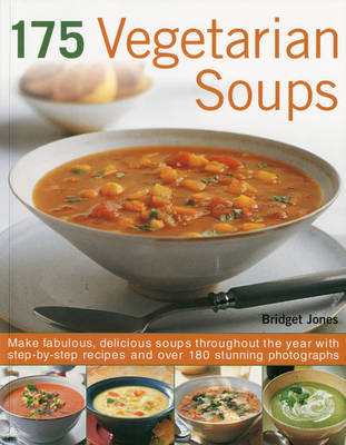 Book cover for 175 Vegetarian Soup Sensations