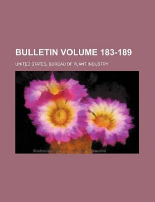 Book cover for Bulletin Volume 183-189