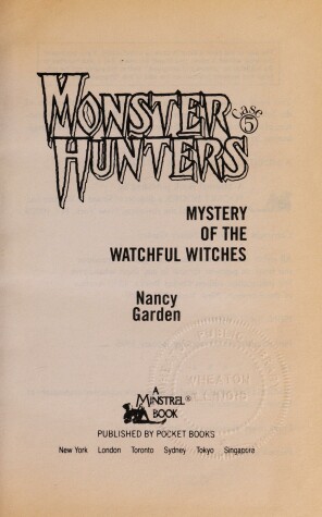 Book cover for The Mystery of the Watchful Witches