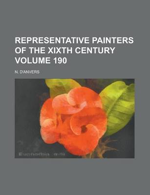 Book cover for Representative Painters of the Xixth Century Volume 190