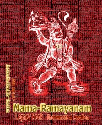 Book cover for Nama-Ramayanam Legacy Book - Endowment of Devotion