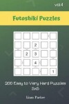 Book cover for Futoshiki Puzzles - 200 Easy to Very Hard Puzzles 5x5 vol.4