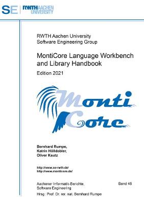 Cover of MontiCore Language Workbench and Library Handbook