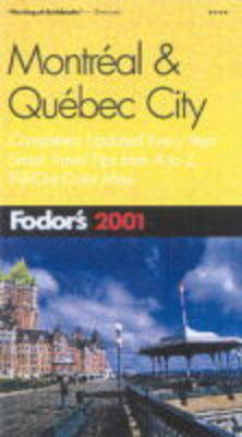 Cover of Montreal and Quebec City