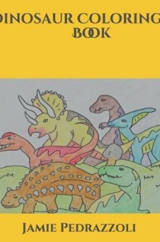 Cover of Dinosaur Coloring Book