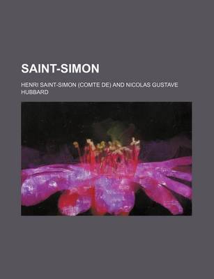 Book cover for Saint-Simon