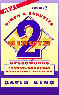 Book cover for SIMON & SCHUSTER TWO-MINUTE CROSSWORDS Vol. 2