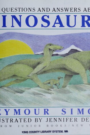 Cover of New Questions and Answers about Dinosaurs