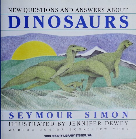 Book cover for New Questions and Answers about Dinosaurs