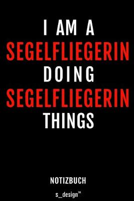 Book cover for Notizbuch fur Segelfliegerin