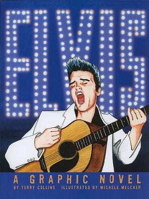 Book cover for American Graphic Elvis a Graphic Novel