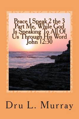 Book cover for Peace I Speak 2 The 3 Part Me, While God Is Speaking 2 All Of Us, Through His Word, John 12