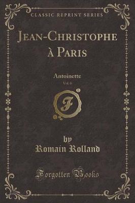 Book cover for Jean-Christophe à Paris, Vol. 6