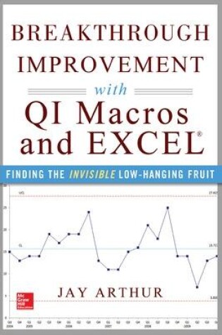 Cover of Breakthrough Improvement with QI Macros and Excel: Finding the Invisible Low-Hanging Fruit