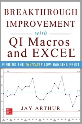 Cover of Breakthrough Improvement with QI Macros and Excel: Finding the Invisible Low-Hanging Fruit