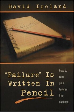 Cover of Failure is Written in Pencil