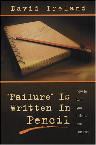 Book cover for Failure is Written in Pencil