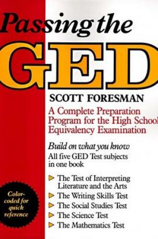 Cover of Passing the Ged