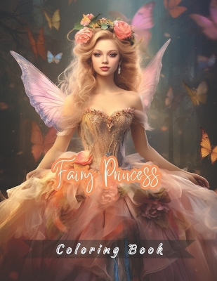 Book cover for Fairy Princess Coloring Book