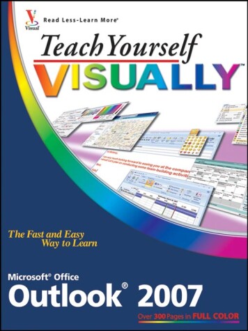 Book cover for Teach Yourself VISUALLY Outlook 2007