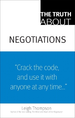 Book cover for Truth About Negotiations, The