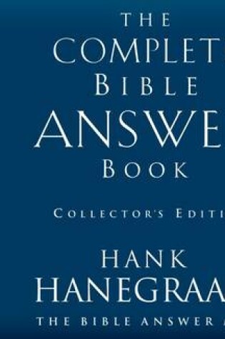 Cover of The Complete Bible Answer Book (Library Edition)