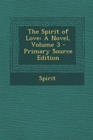 Cover of The Spirit of Love