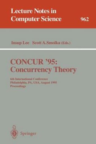 Cover of Concur '95 Concurrency Theory