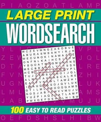 Book cover for Large Print Wordsearch